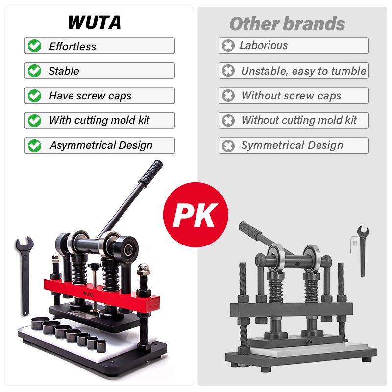 Wuta-革切断機,手動切断機,エンボス加工,成形ツール,D - Leatherwork Machine のレビューと価格
