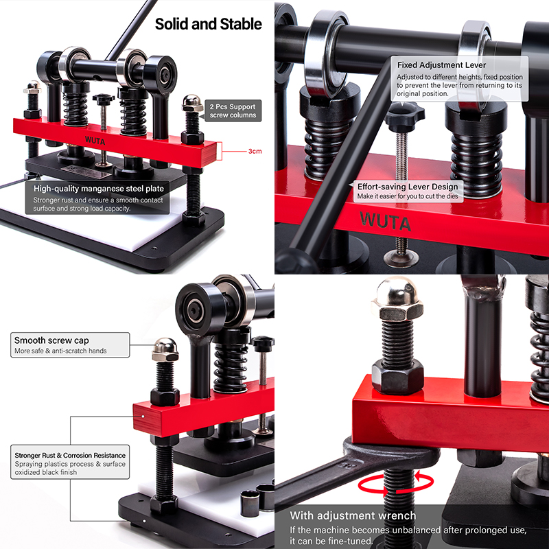 Wuta-革切断機,手動切断機,エンボス加工,成形ツール,D - Leatherwork Machine のレビューと価格
