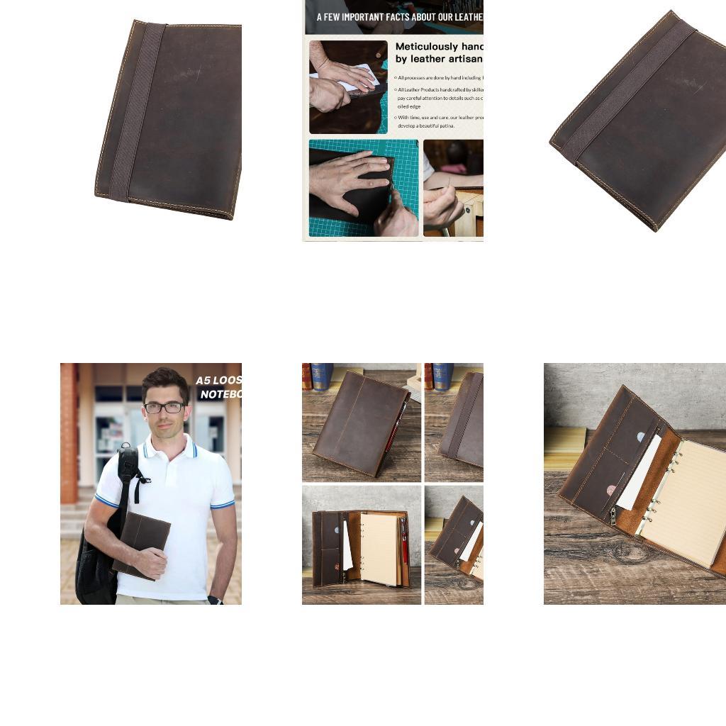 学校、仕事、旅行のジャーナルに最適なレザージャーナル 毎日の - Leather Work Diary Covers のレビューと価格