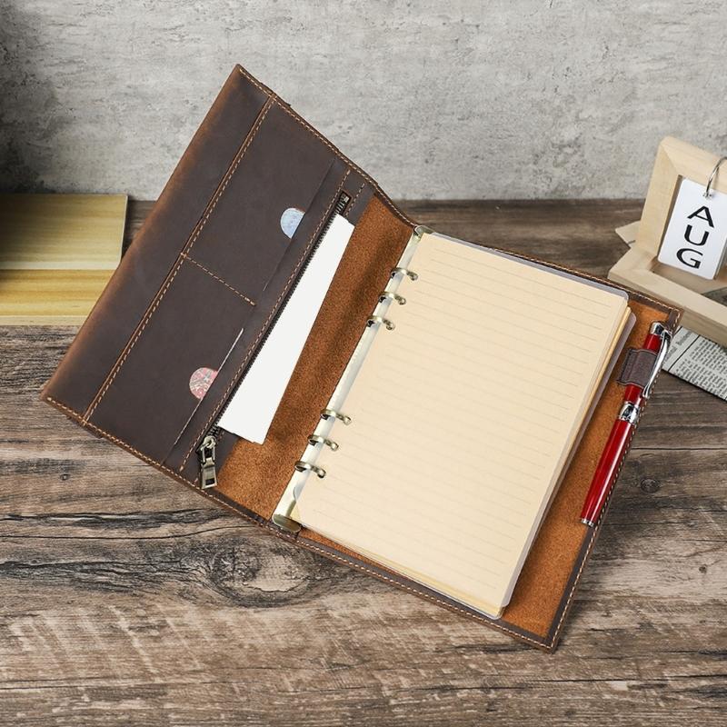 学校、仕事、旅行のジャーナルに最適なレザージャーナル 毎日の - Leather Work Diary Covers のレビューと価格