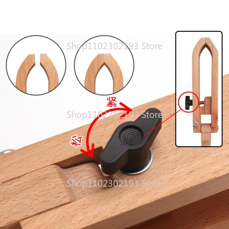 折りたたみ木製クランプ調整可能な木材レザークラフトハンドステ - Bone Folder Tool のレビューと価格