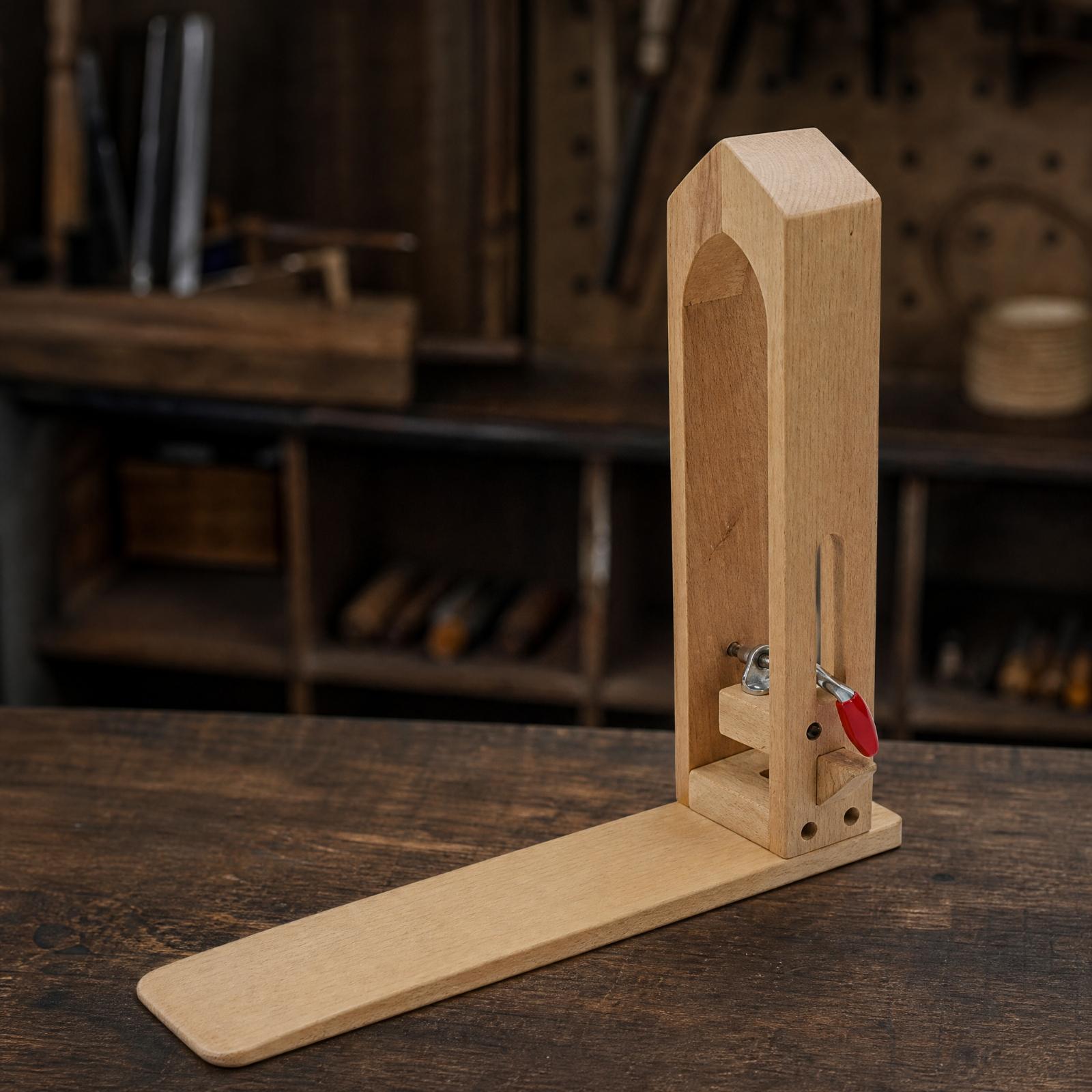 革細工用縫い合わせクランプ、ブナ材製、手縫いプロジェクト用の - Leatherwork Hand Press のレビューと価格