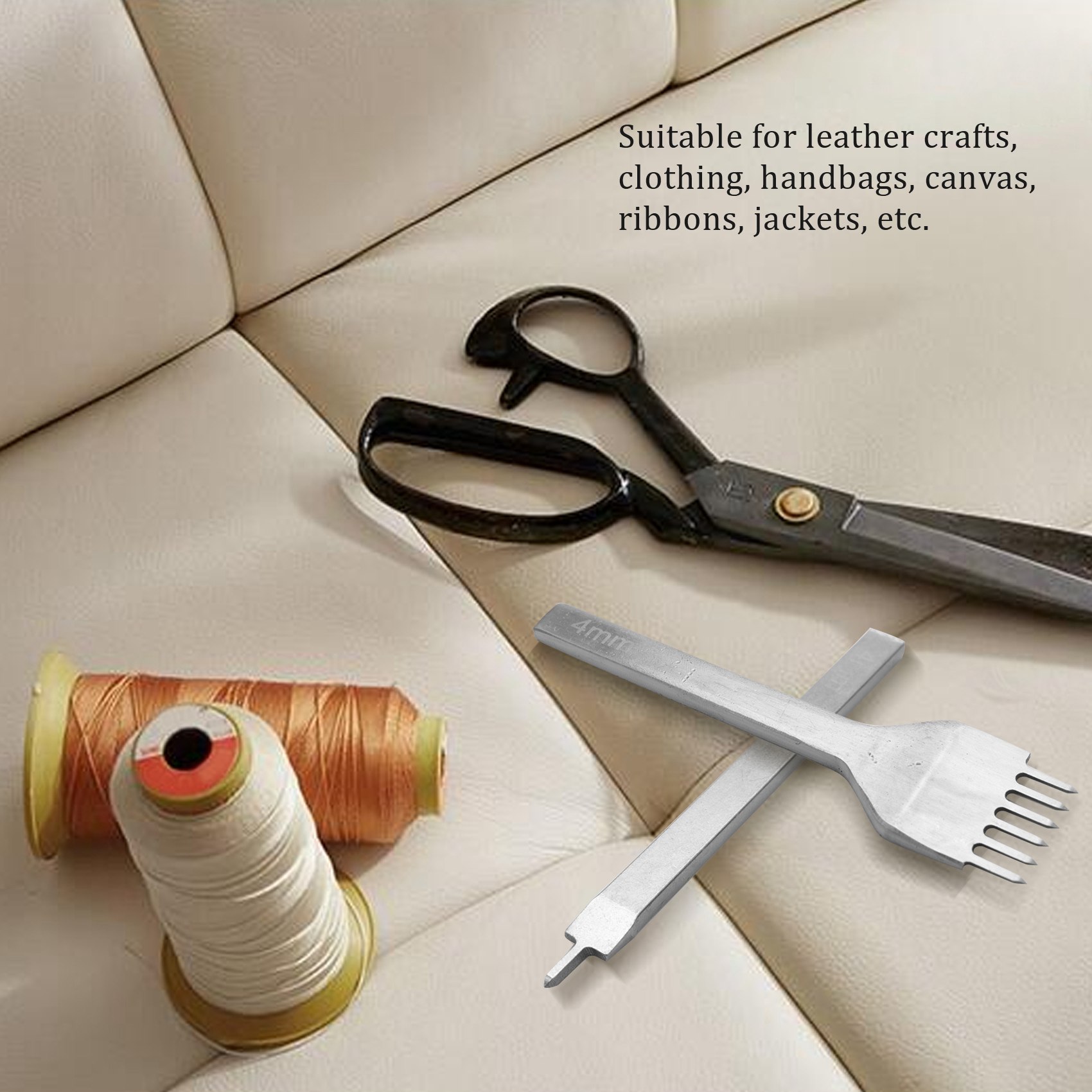 BAAR-レザーステッチングチゼルセット、レースステッチング - Groover Stitching Tool のレビューと価格
