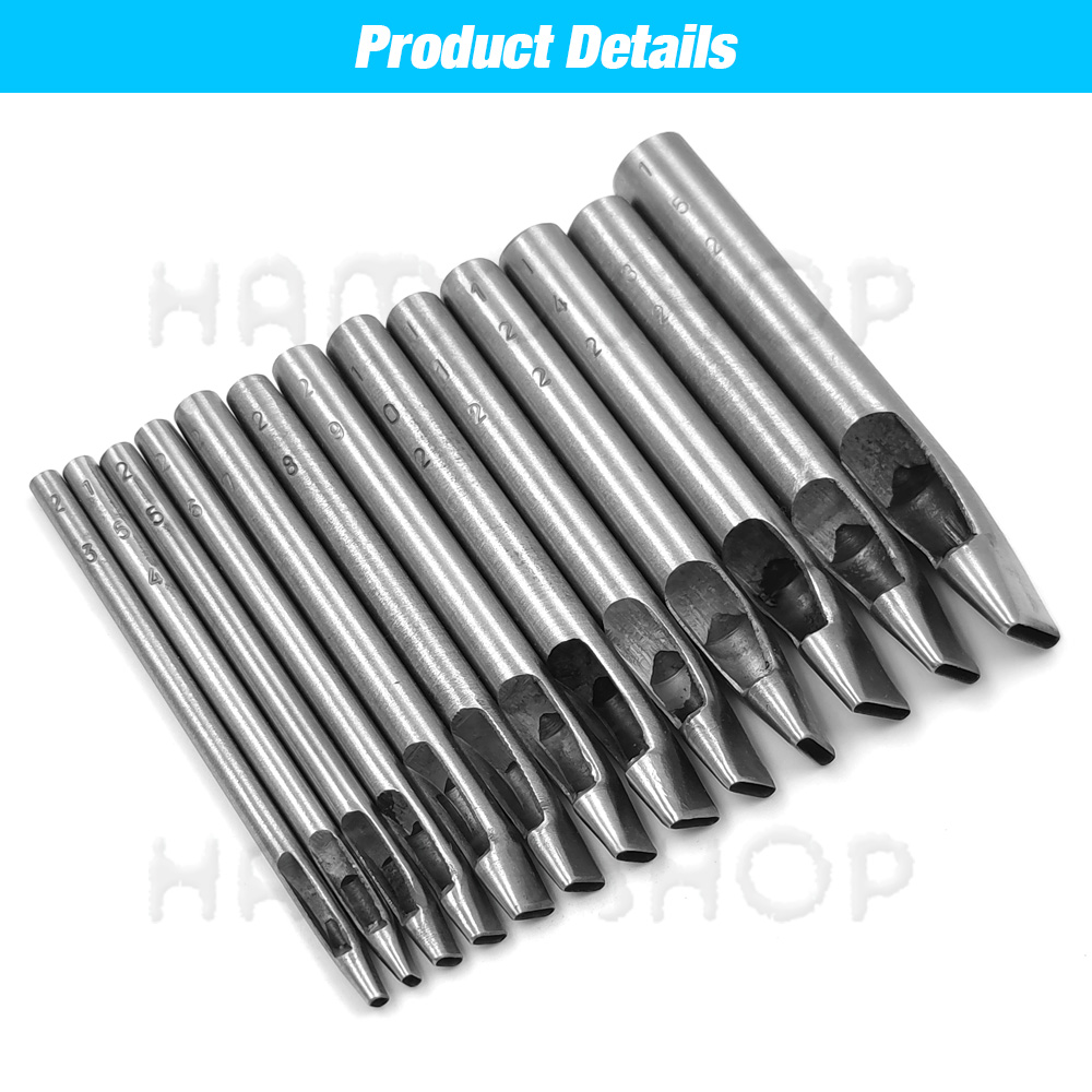 2mm/3mm幅の革用オーバル型穴あけパンチ、革工具、スチー - Rivet Setter Tool のレビューと価格